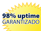 98% uptime garantizado